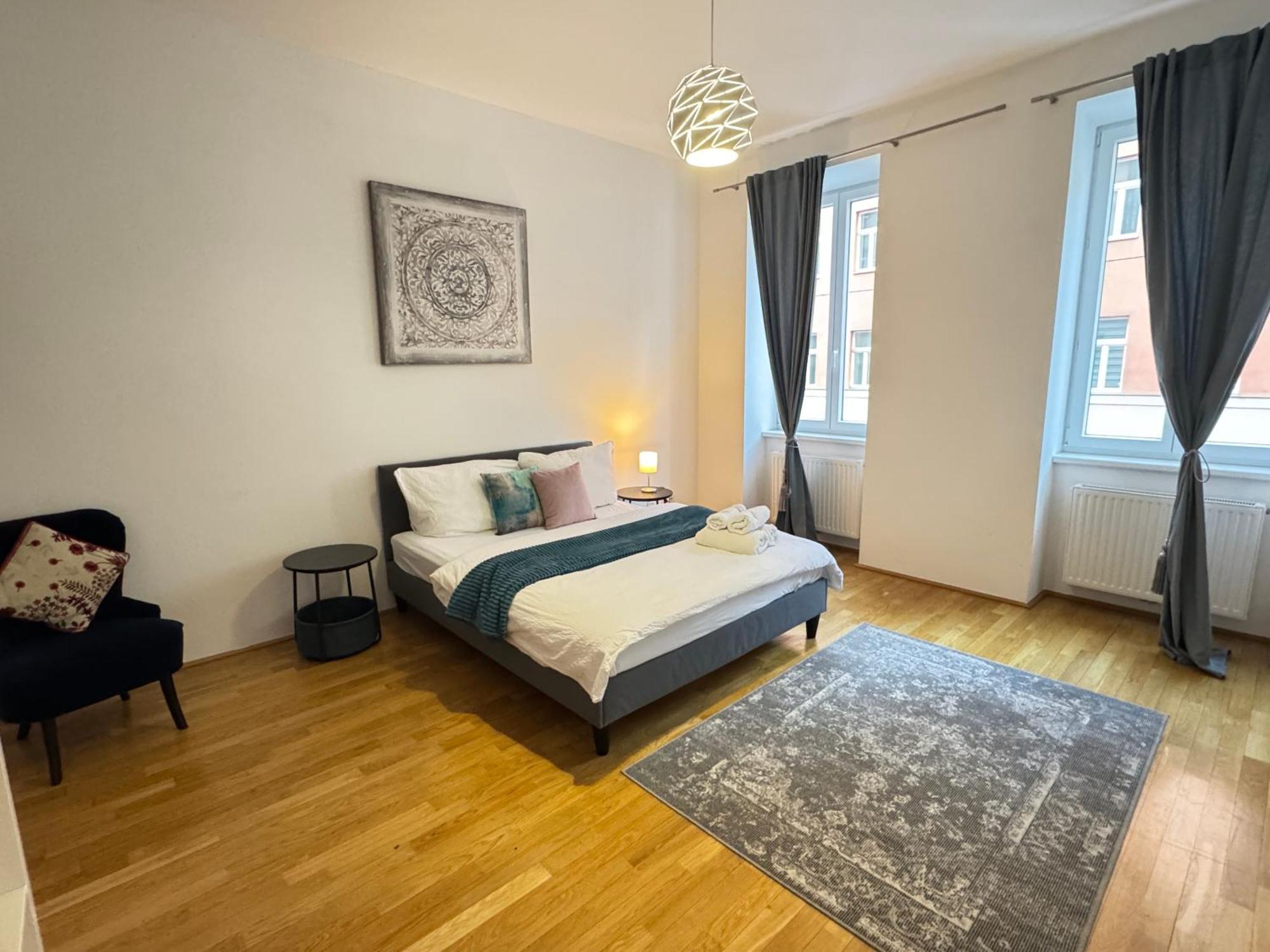 Charming Flat & Balcony Near Central Station L Bg5 Вена Экстерьер фото