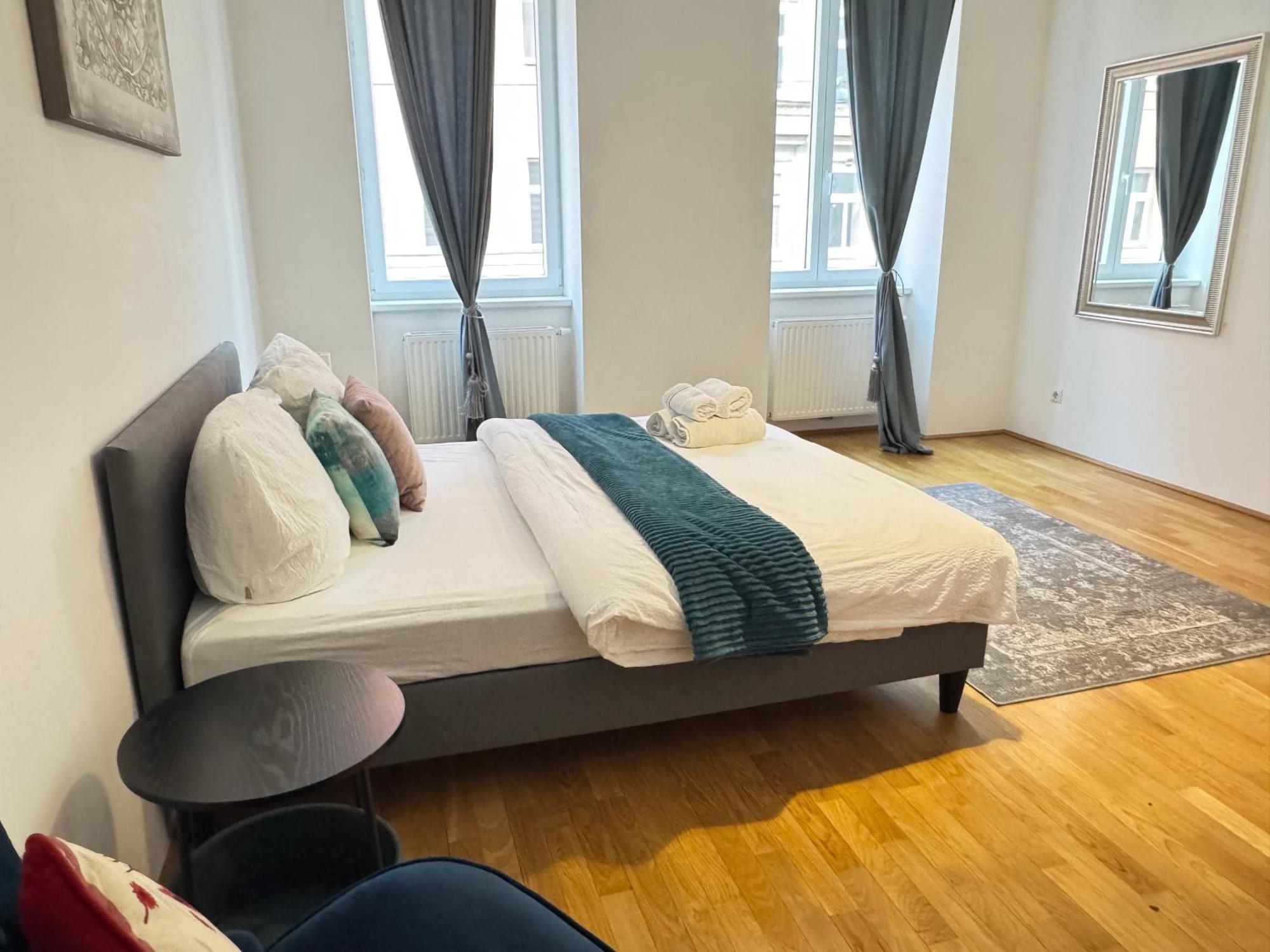Charming Flat & Balcony Near Central Station L Bg5 Вена Экстерьер фото